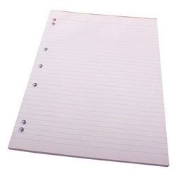 QUILL CONFERENCE PADS BANK A4 7 Hole Punched SBound 90 Page